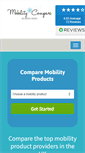 Mobile Screenshot of mobilitycompare.co.uk